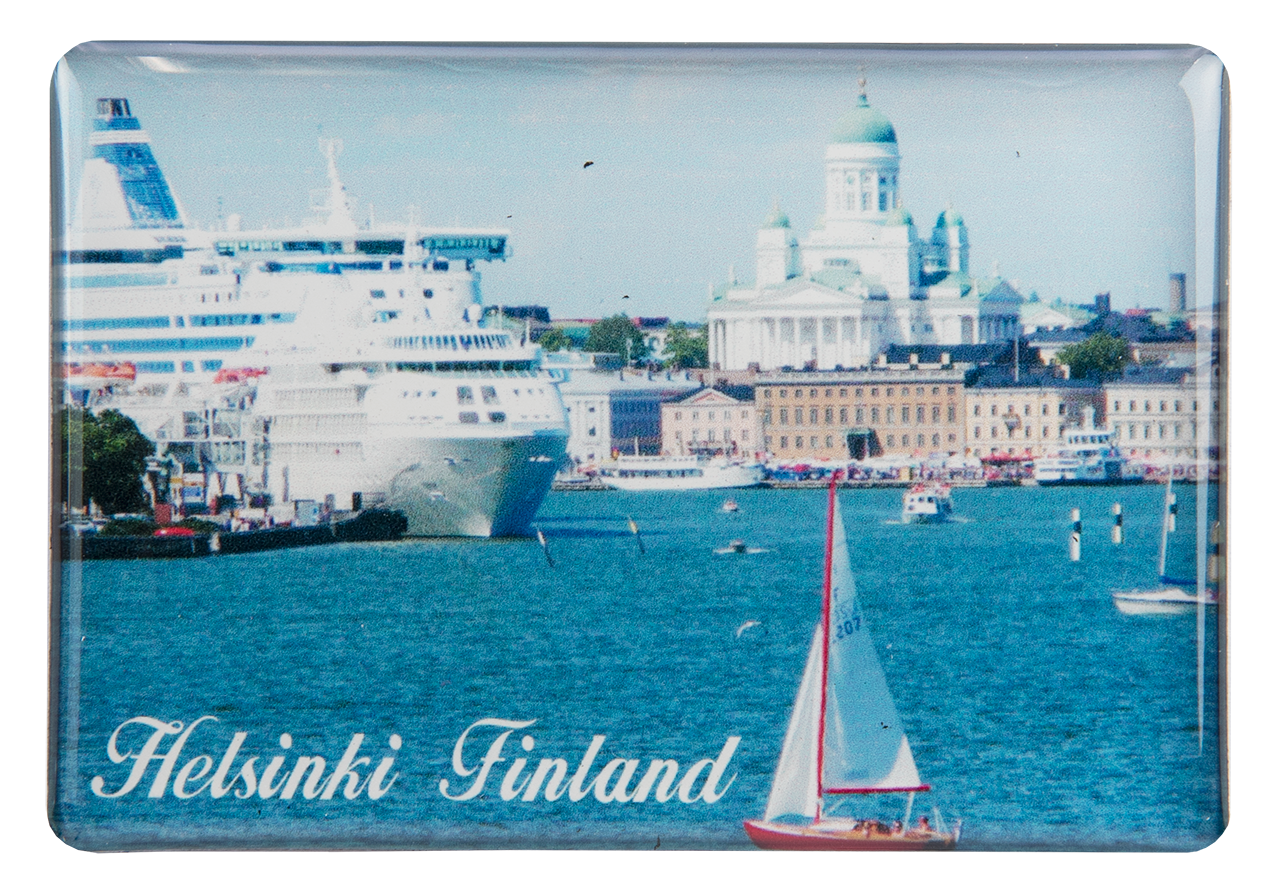 Helsinki Photo Magnet Marine