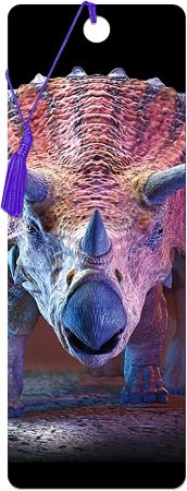 3D LiveLife Bookmarks - Triceratops