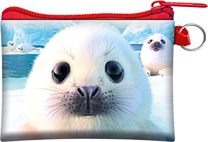 3D LiveLife Coin Purse - Seal Pups