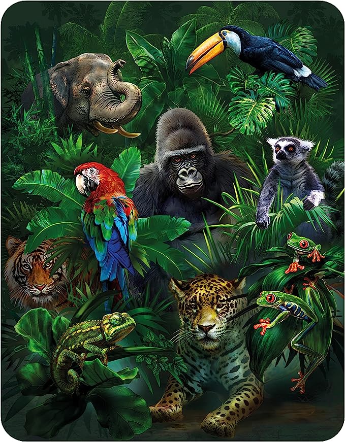 3D LiveLife Magnets - Jungle Pals