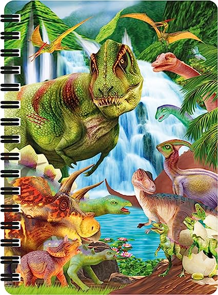 3D LiveLife Jotters - Dinosaur Mountain