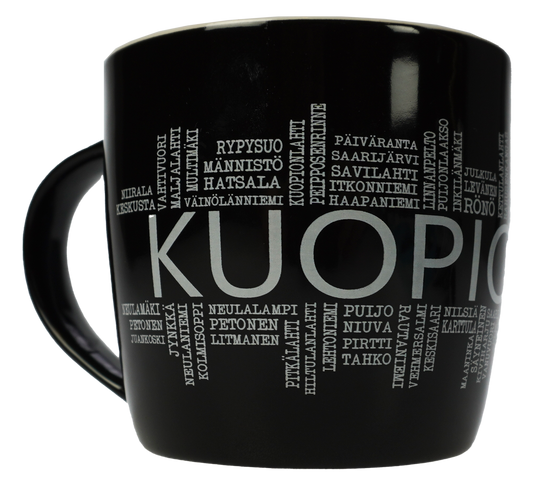 Kuopio Home Region Mug black
