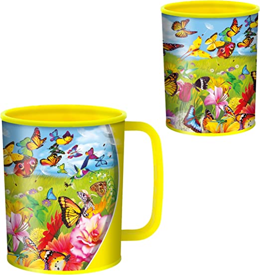 3D LiveLife Cups - Butter Flutter