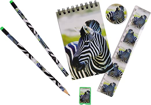 Wild Stationery Set - Zebra