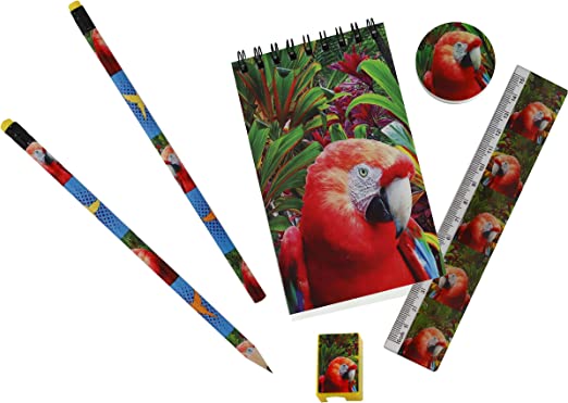 Wild Stationery Set - Parrot