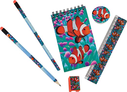 Wild Stationery Set - Clown Fish