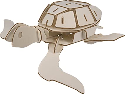 Eco 3D Wooden Puzzle - Sea Turtle