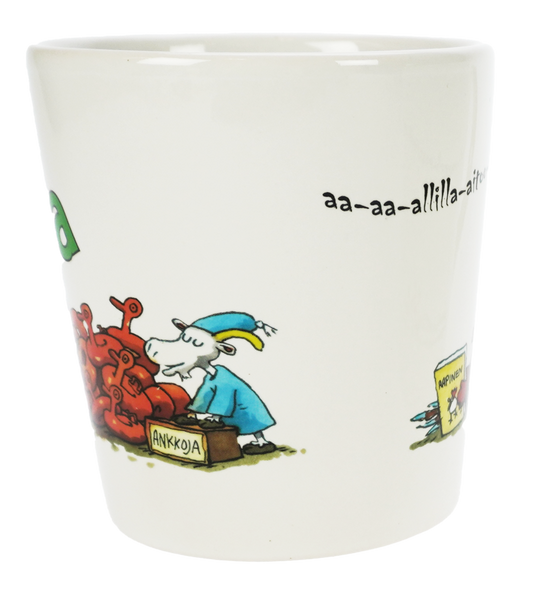 Mr. Clutterbuck Alphabets Mug A