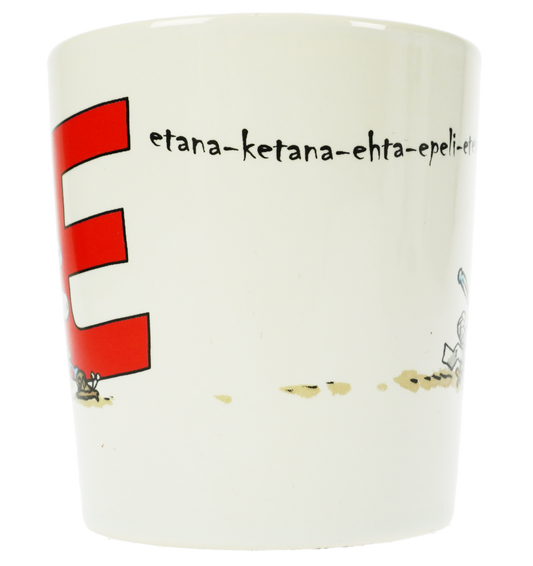 Mr. Clutterbuck Alphabets Mug E