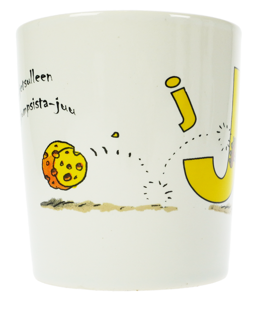 Mr. Clutterbuck Alphabets Mug J