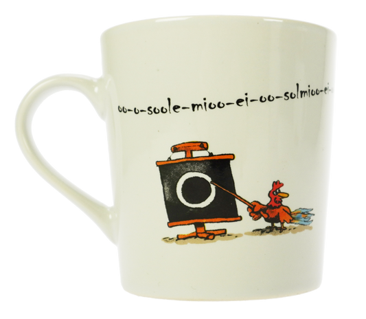 Mr. Clutterbuck Alphabets Mug O