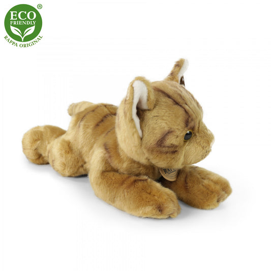 Plush brown cat 30 cm