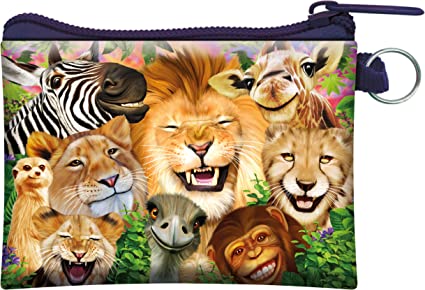 3D LiveLife Coin Purse - Safari Smiles