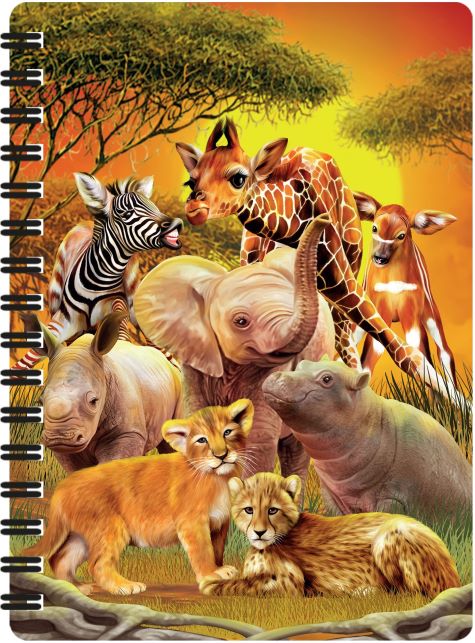 3D LiveLife Jotters - Kissing Cousins