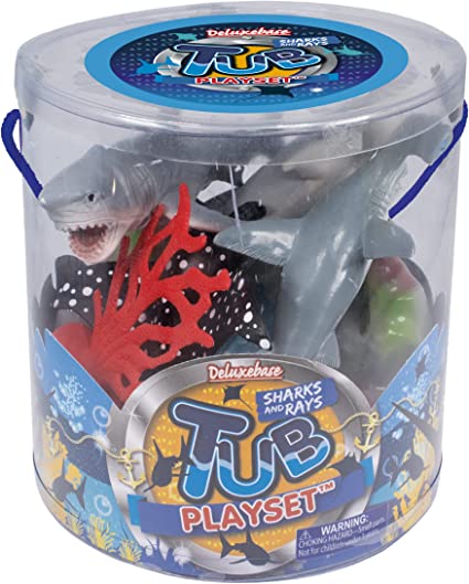 Tub Playset - Sharks and Rays