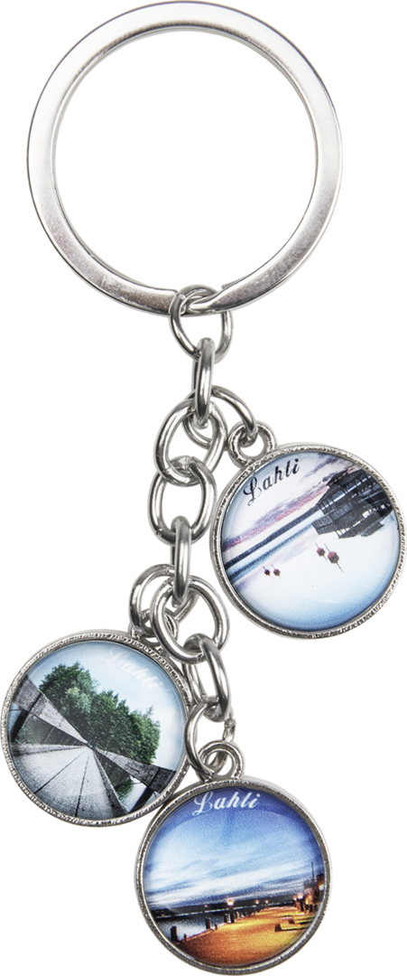 Lahti Keychain Pendant Pier Landscapes