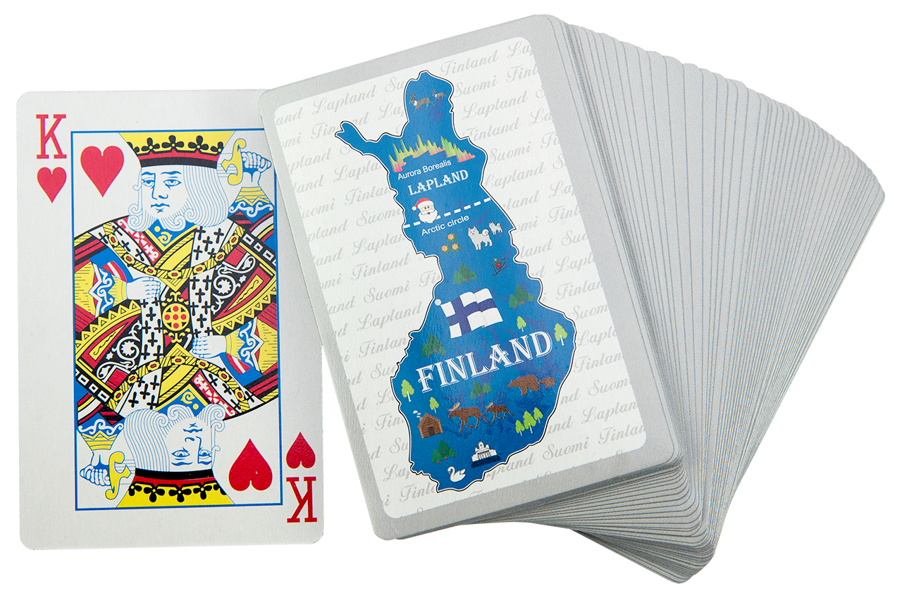 Suomen Kartta Pelikortit FIN