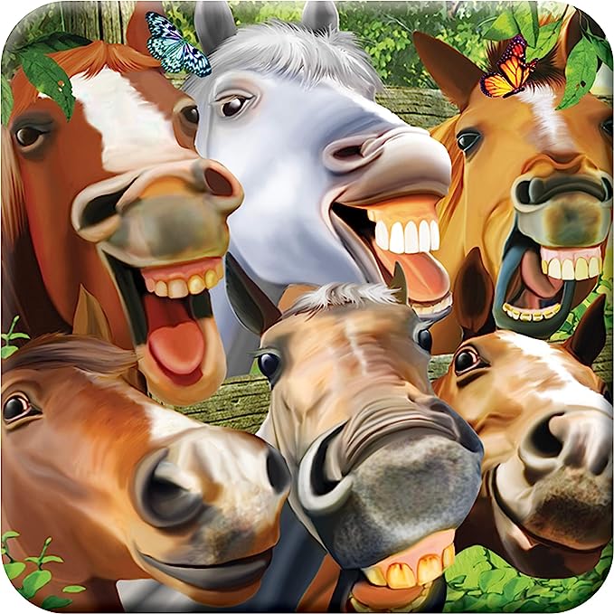 3D LiveLife Coasters - Horsing Around