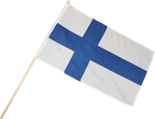 Suomen Lippu Käsilippu 30 x 49 cm