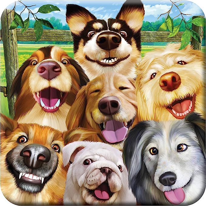 3D LiveLife Coasters - Canine Selfie