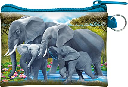 3D LiveLife Coin Purse - Pachyderm Pals