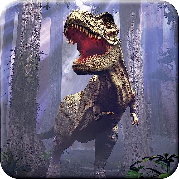 3D LiveLife Coasters - T-Rex Scene
