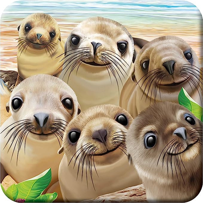 3D LiveLife Coasters - Sea Lion Snap