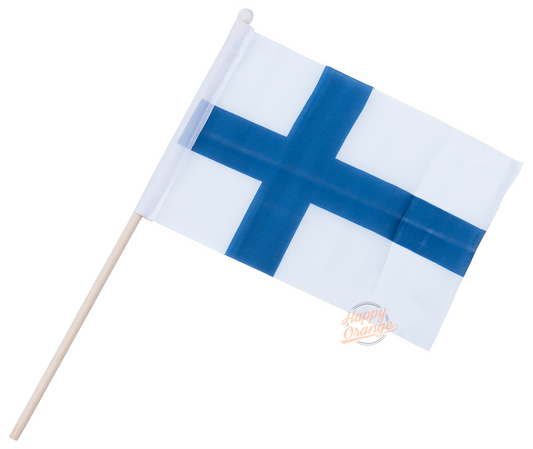 Suomen Lippu Käsilippu 11 x 18 cm