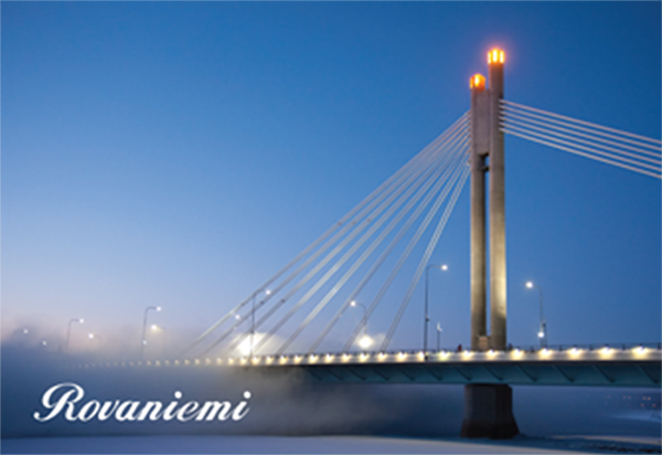 Rovaniemi Magnet Jätkänkynttilä Bridge