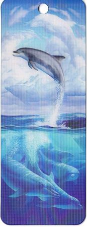 3D LiveLife Bookmarks - Dolphin Symphony