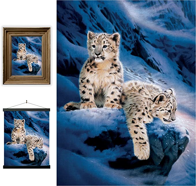 3D LiveLife Pictures - Snow Leopard Cubs
