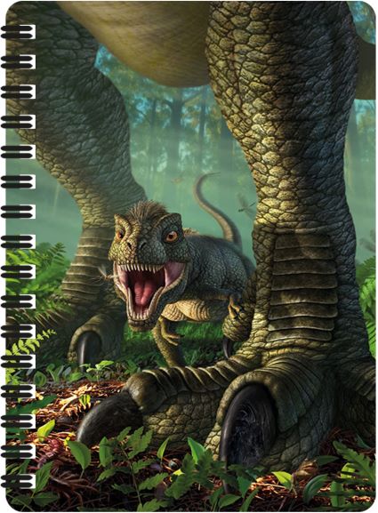3D LiveLife Jotters - Wee Rex