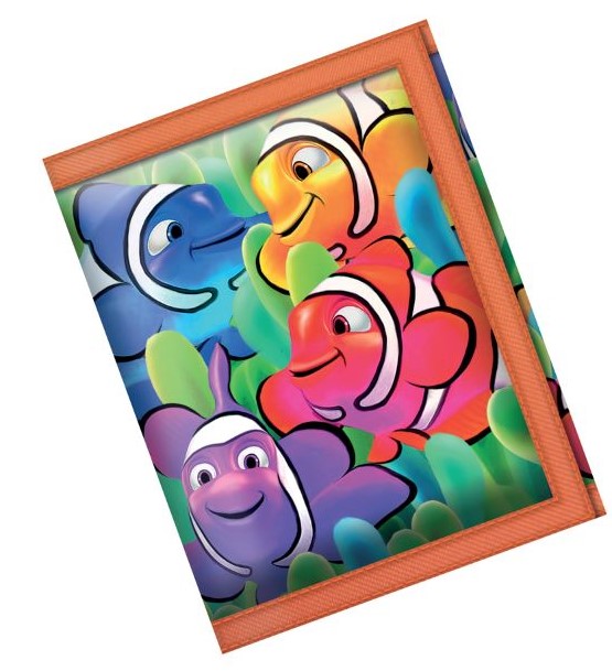 3D LiveLife Wallets - Cute Clowns