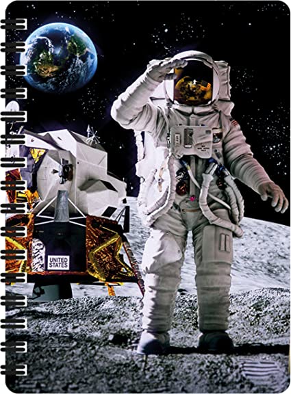 3D LiveLife Jotters - Moon Landing