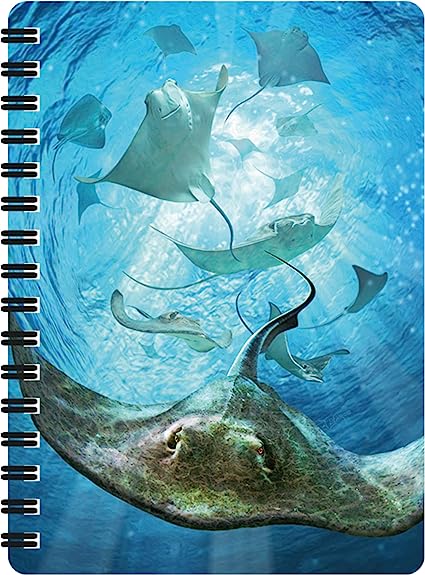 3D LiveLife Jotters - Sting Rays