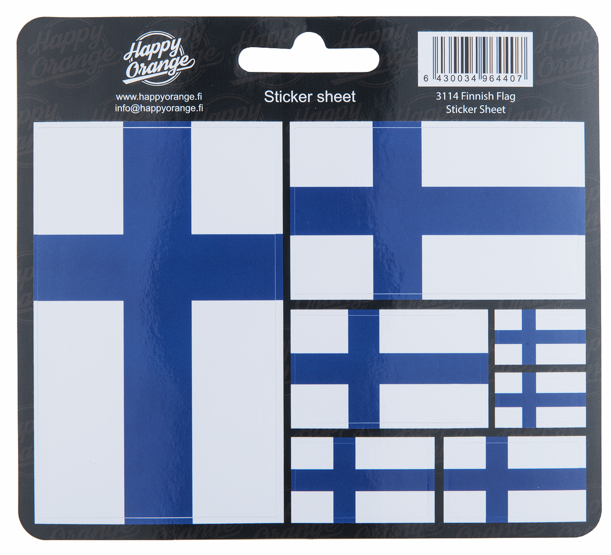 Suomen Lippu Tarra-arkki FIN