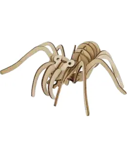 Eco 3D Wooden Puzzle - Tarantula