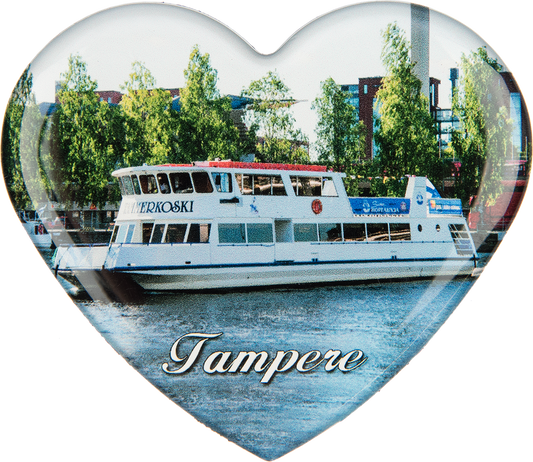 Tampere Magneetti 1 Laiva Sydän