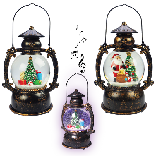 Lantern Snowflake Ball 10 cm Assortment