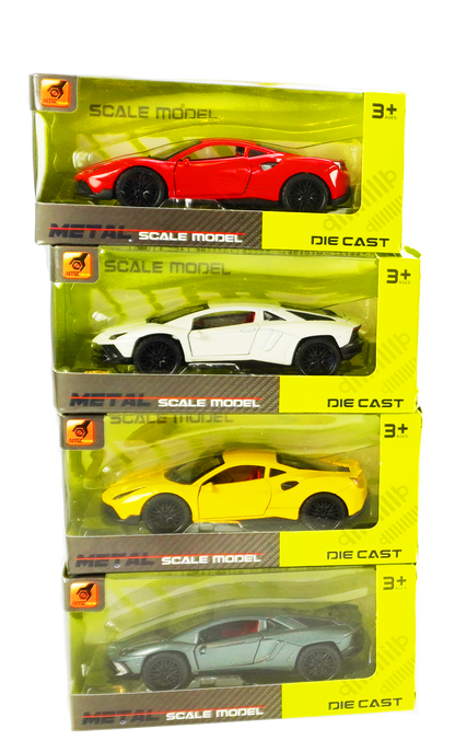 Premium Sport Cars 12cm lajitelma 4 väriä
