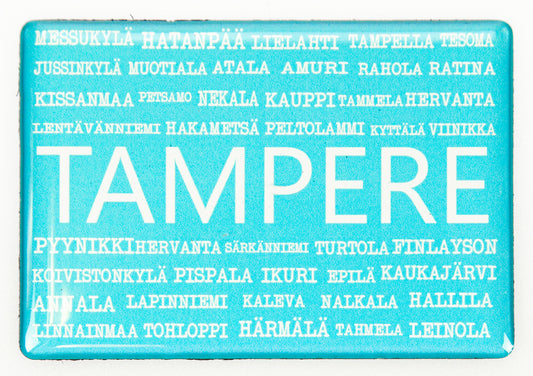 Tampere Kotiseutu MAG Teksti turkoosi