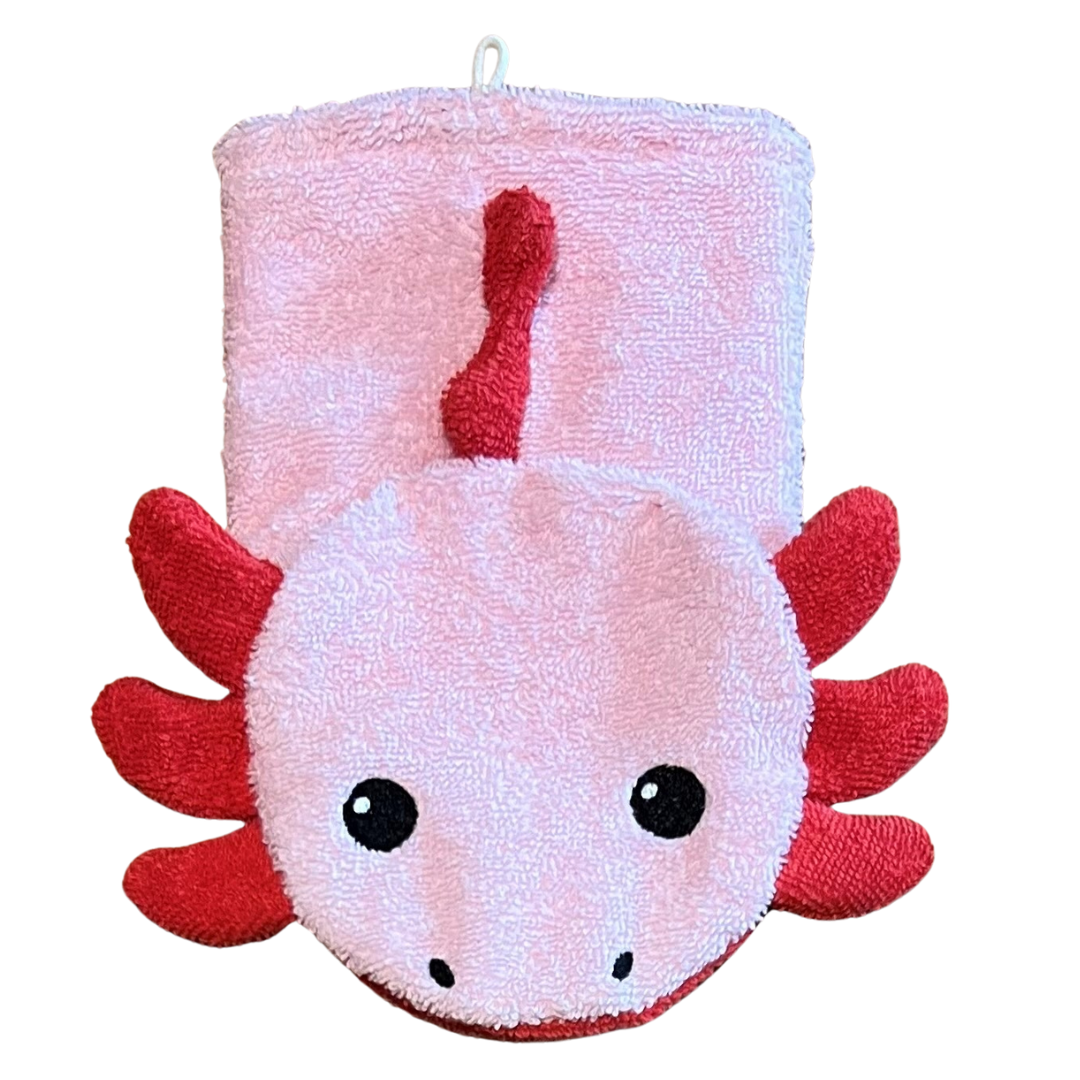 Axolotl Washcloths Small