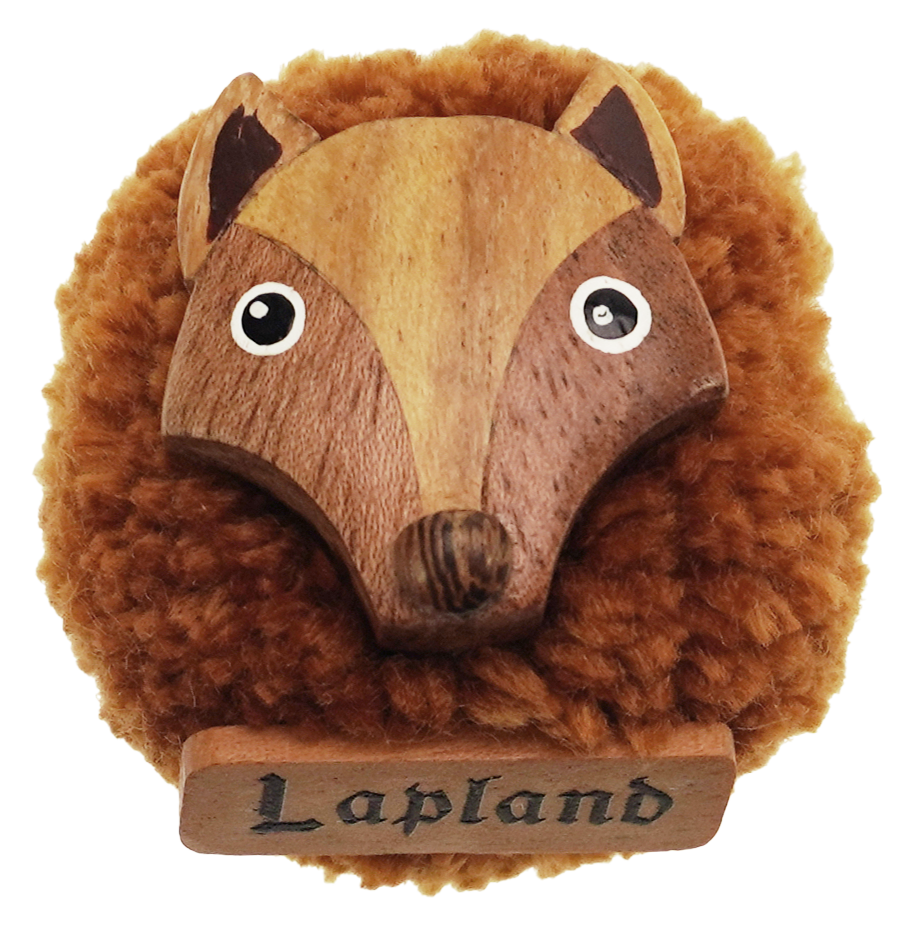 Kettu Pompula Puumagneetti LAP