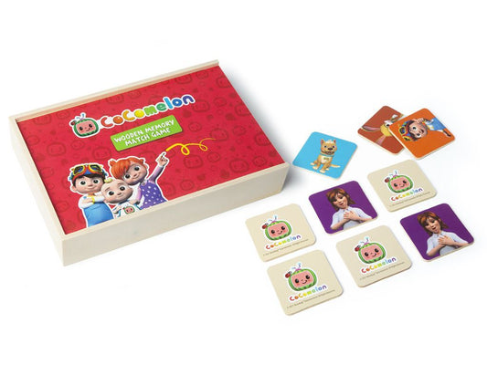 Cocomelon Wooden Memory Match Cards