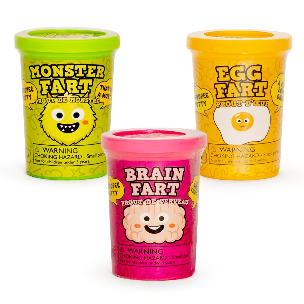 NV1058 Whoopee Putty Joke Tub 3 asst