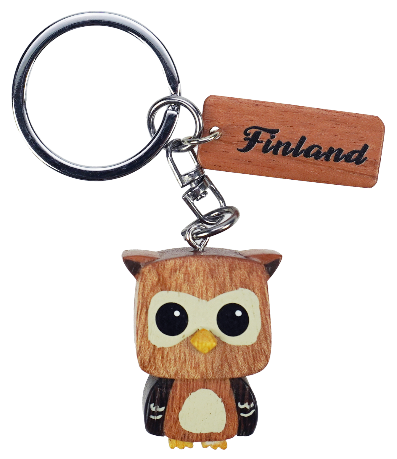 Pöllö Kuutiopää Puuavaimenperä FIN