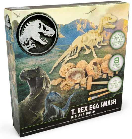 Jw Camp Cretaceous: T-Rex Egg Smash