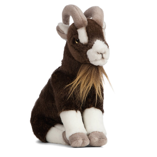 AN408 Brown Goat Sitting 20cm