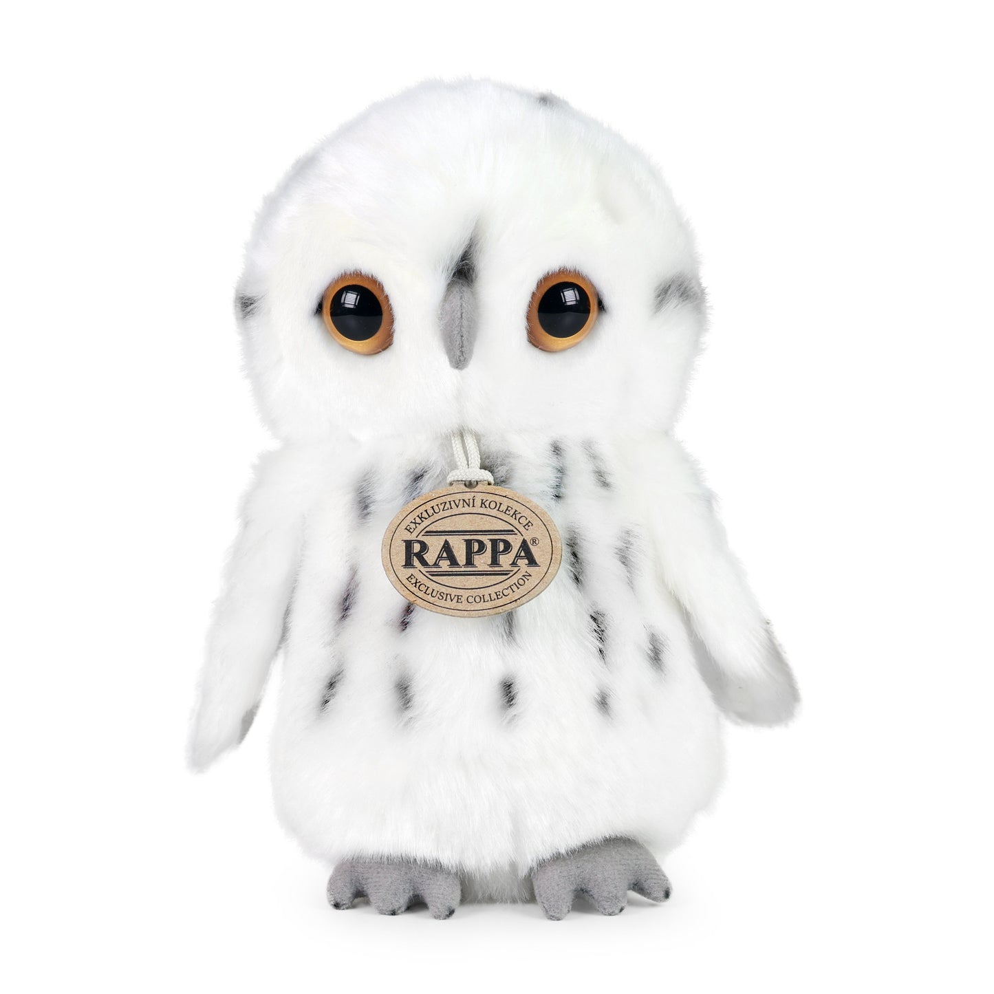 Plush Snowy Owl 18 cm DISPLAY