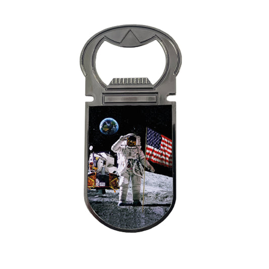 3D LiveLife Magnetic Bottle Openers - Moon Landing